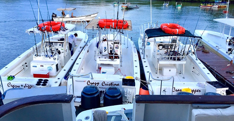 Panama sport fishing lodge fleet