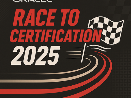 Fuel Your Future: Oracle’s Race to Certification 2025 Is On!