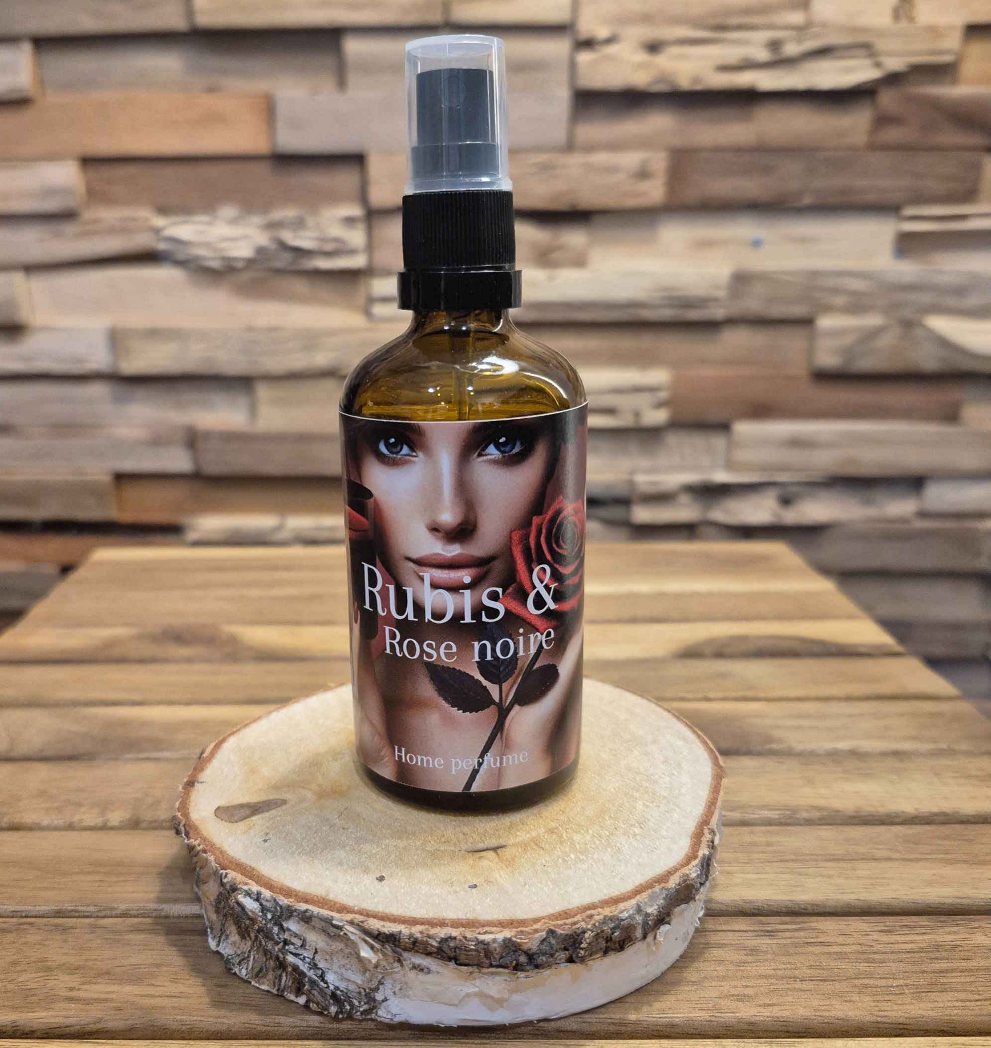 Brume rubis & rose noire