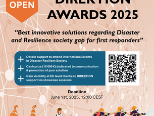 🚨 Apply Now: DIREKTION Awards for Innovative Responder Solutions