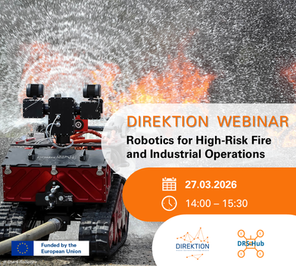 🚨 Upcoming DIREKTION Webinar – Robotics for High-Risk Fire and Industrial Operations
