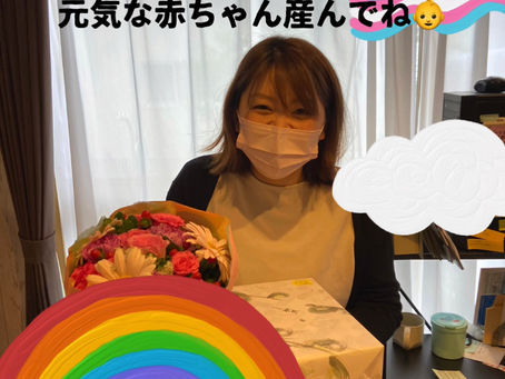 産休に入る宮嶋さん^_^