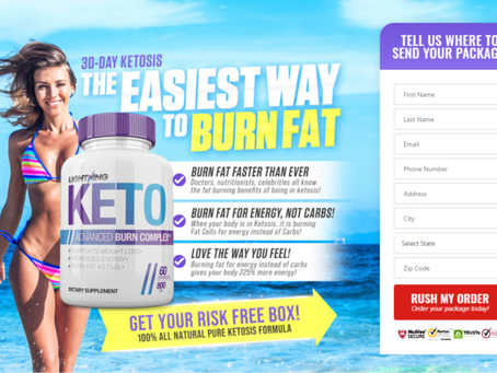 Lightning Keto Reviews 2020 | Burn Fat And Reach Your Goal | Where To Buy?