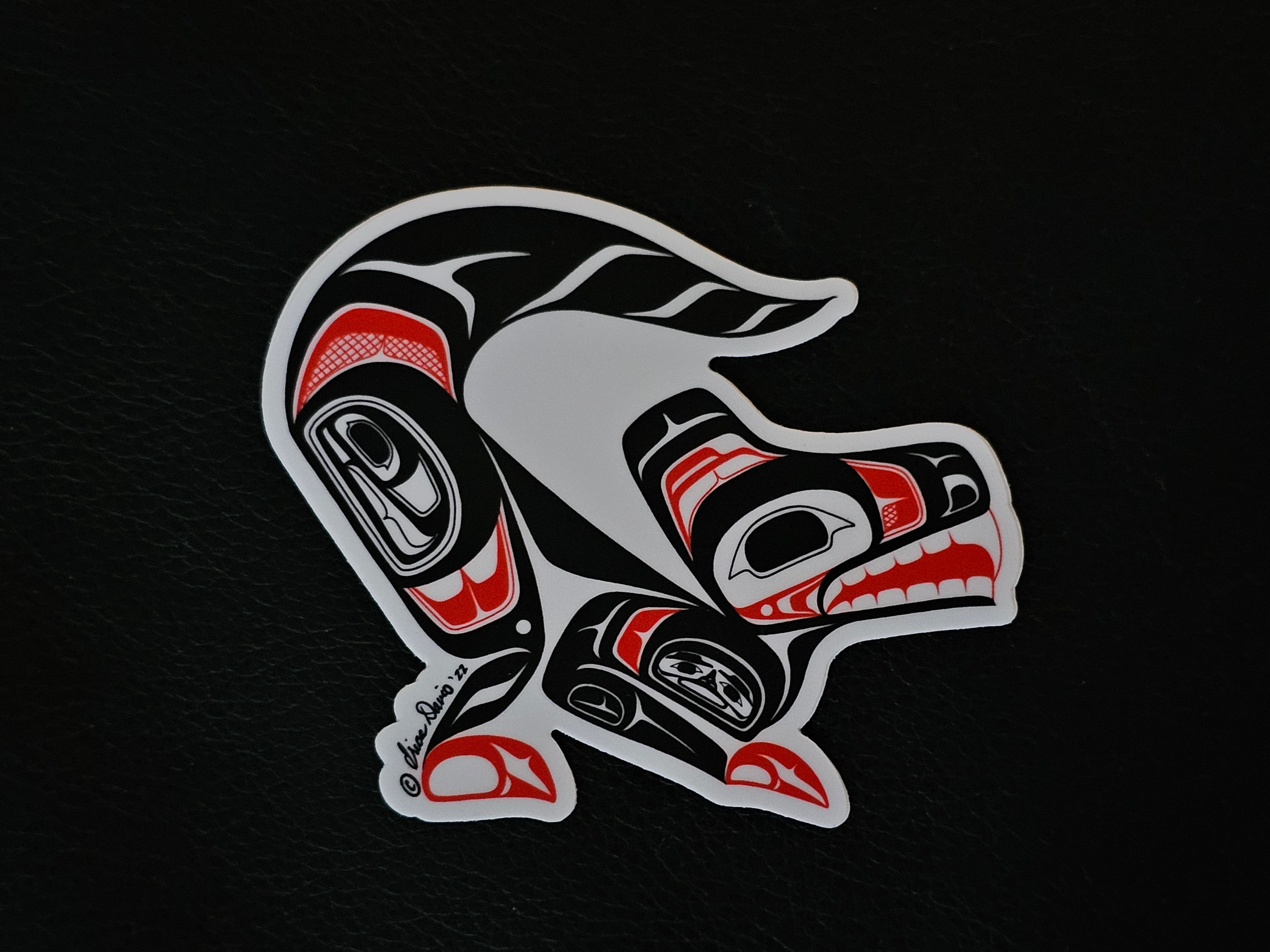 Wolf sticker