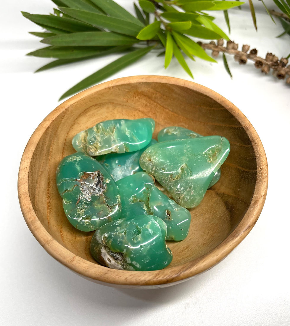 Chrysoprase Tumbles