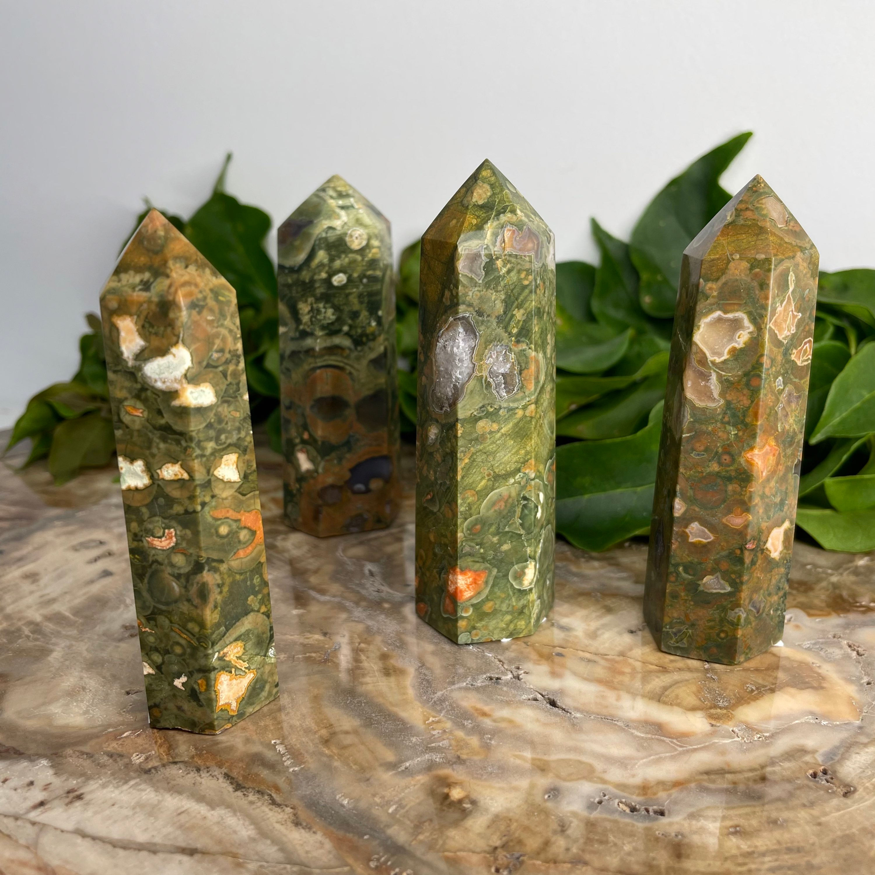 Rainforest Jasper / Ryalite Tower