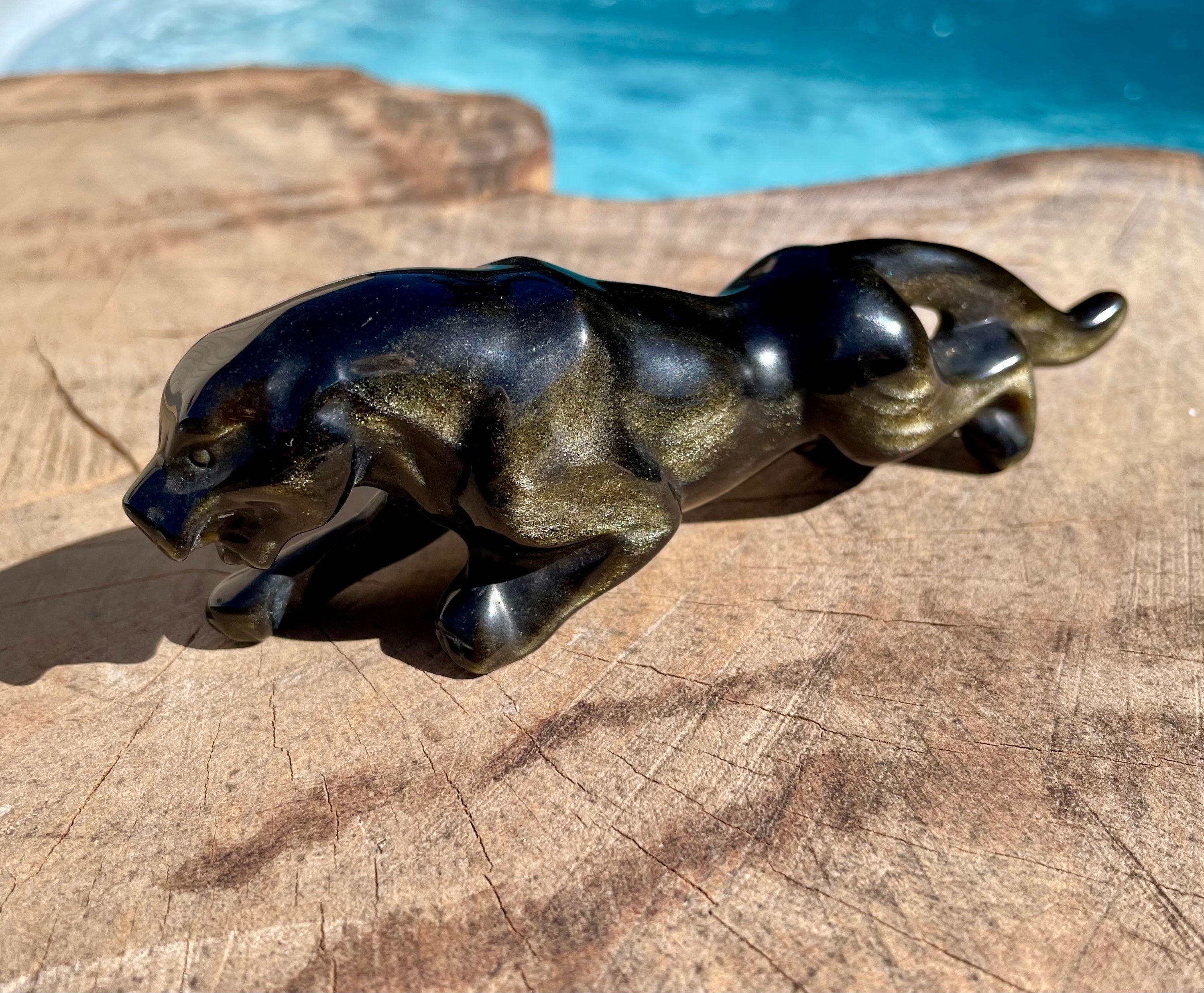 Gold sheen Obsidian Jaguar 