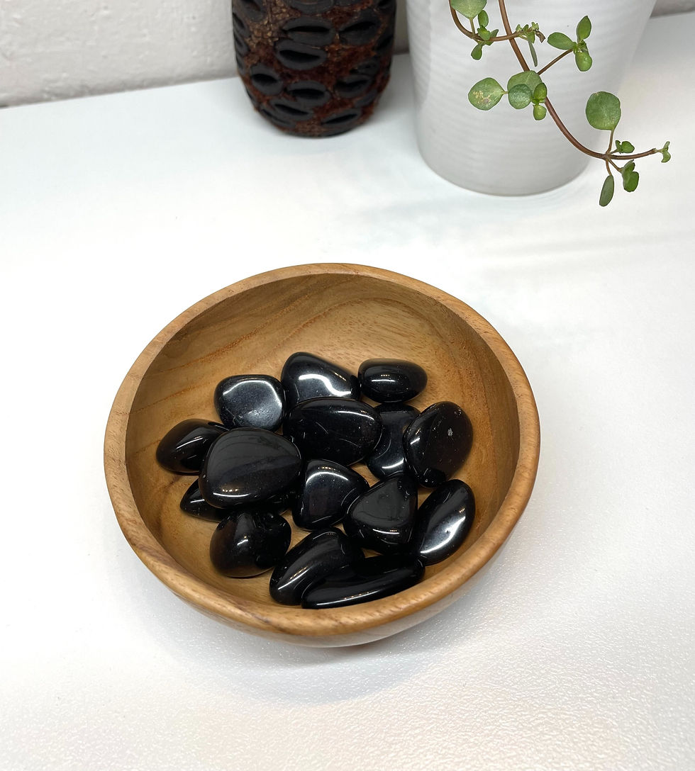 Black Jasper Tumbles