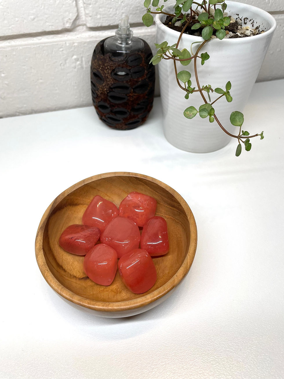 Cherry Quartz Tumbles