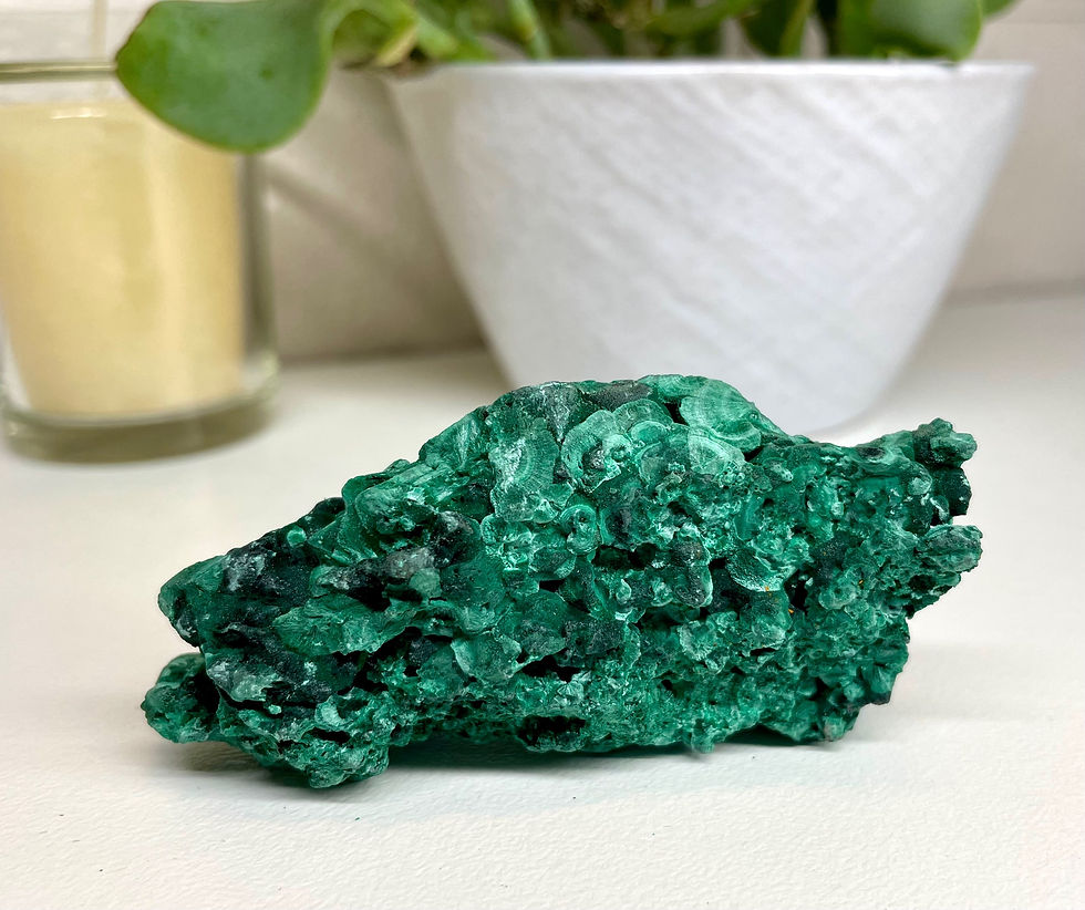 Raw Malachite