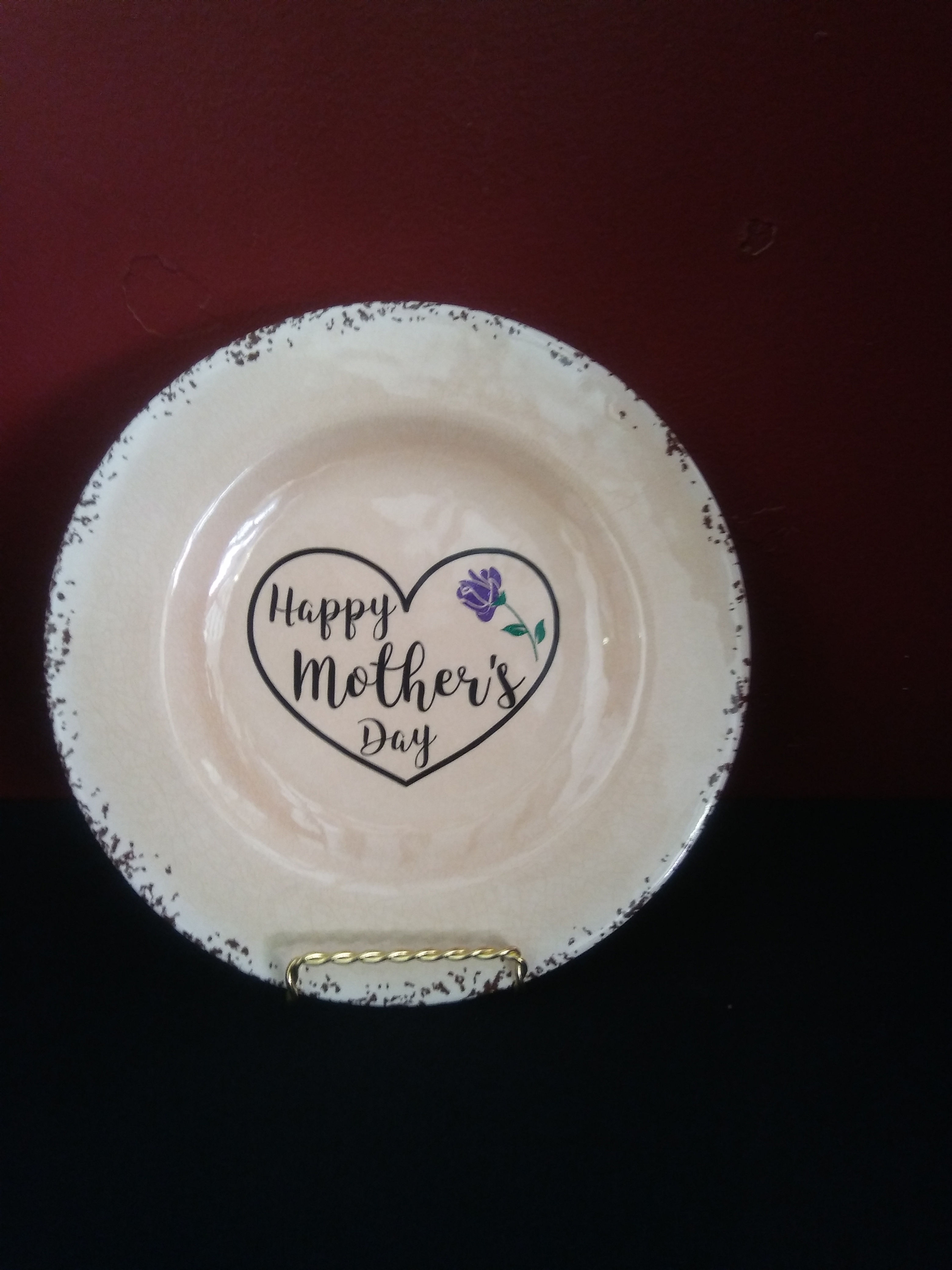 Mother's Day Plates