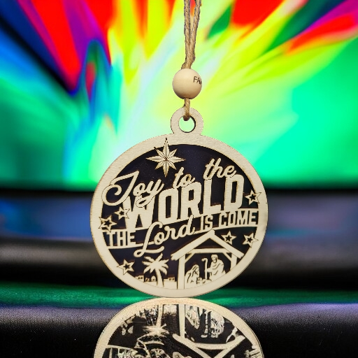 Thumbnail: Joy to the World the Lord is Come (Acrylic)