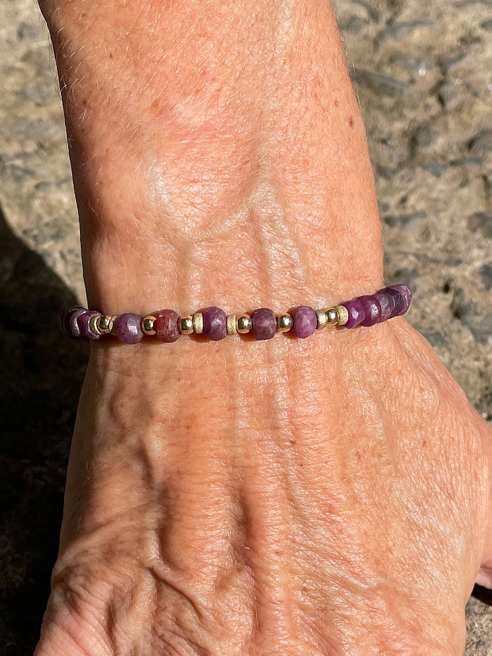 Miniature : Bracelet Rubis Bruts