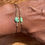 Miniature : Bracelet fil de soie & Turquoises d'Arizona