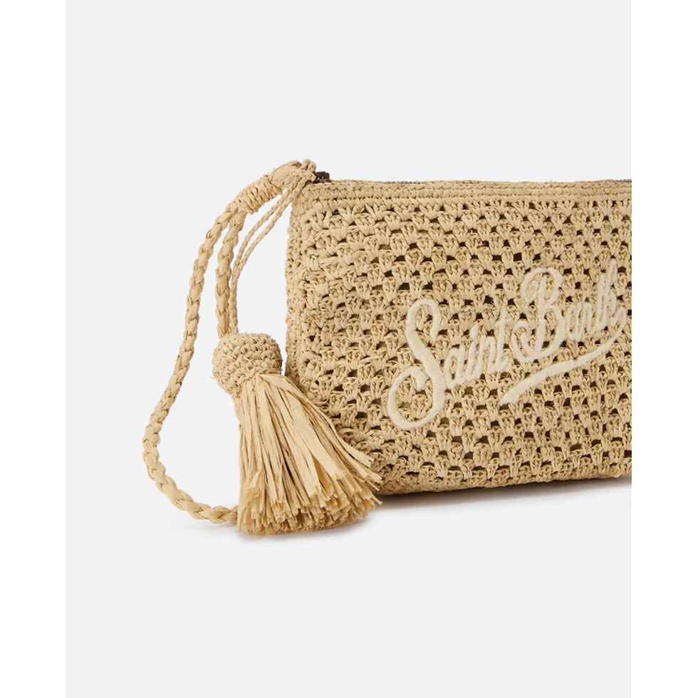 תמונה ממוזערת: MC2 SAINT BARTH | RAFFIA POUCH 