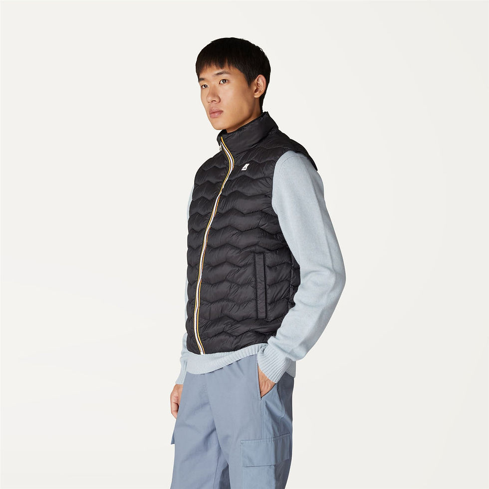 תמונה ממוזערת: K-WAY |VALEN QUILTED WARM |BLACK PURE