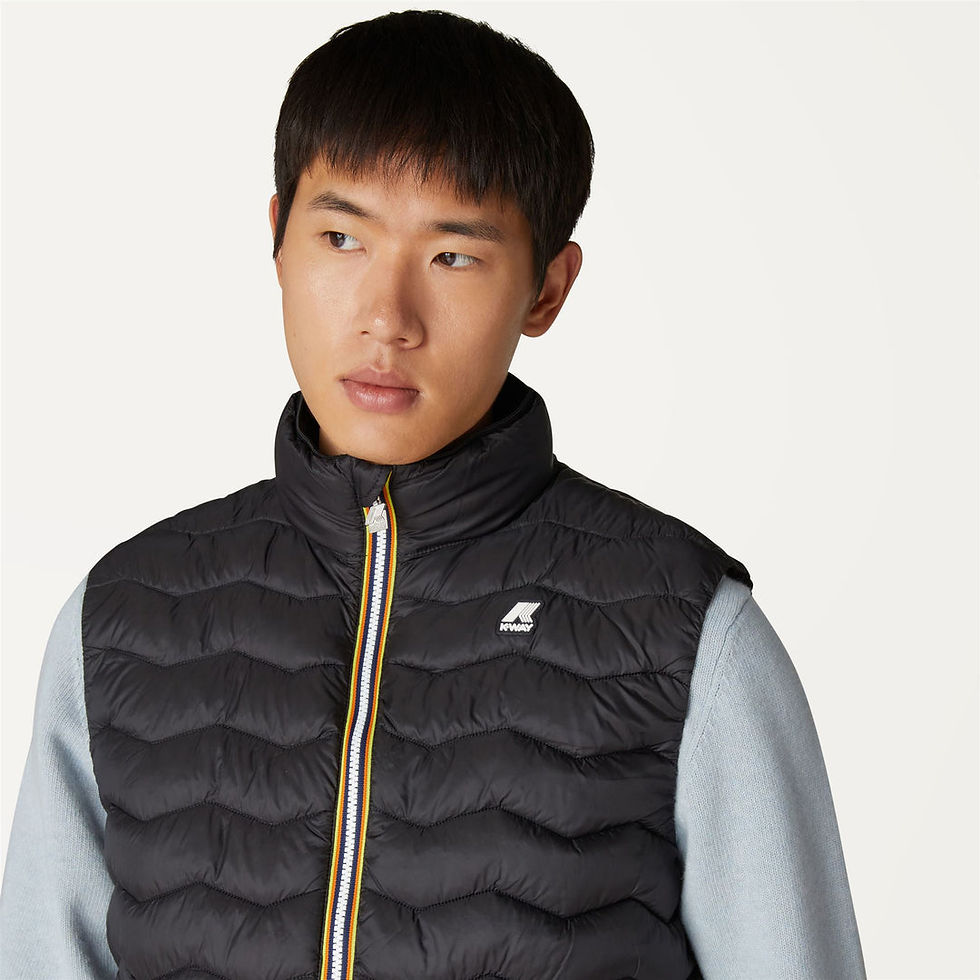 תמונה ממוזערת: K-WAY |VALEN QUILTED WARM |BLACK PURE