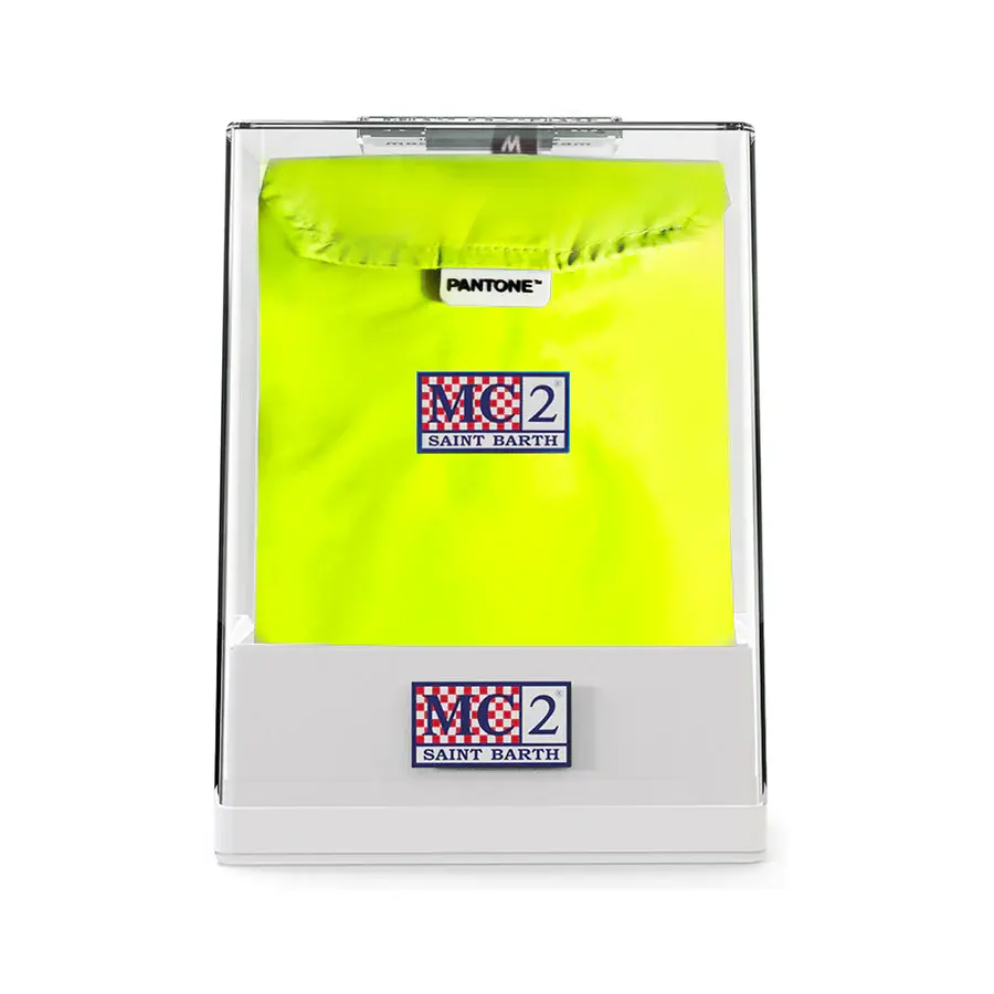 MC2  SAINT BARTH | fluo yellow swim shorts