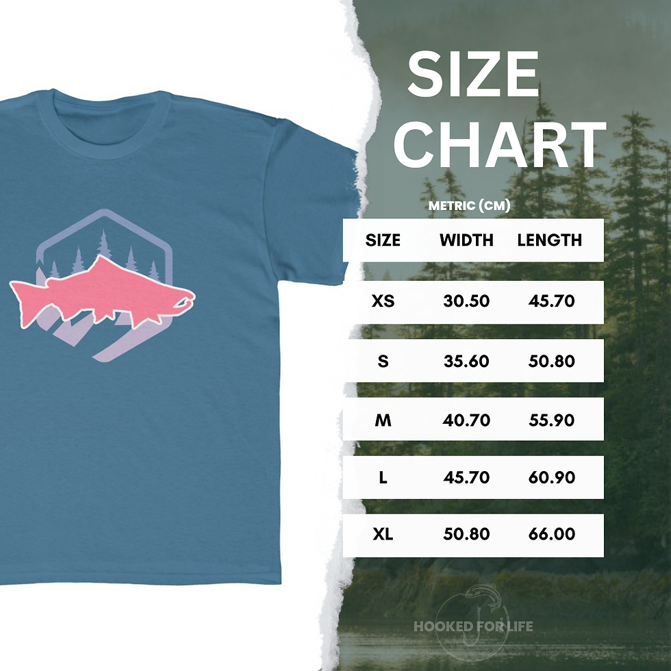 Thumbnail: Youth Salmon Forest, Regular Fit Tee