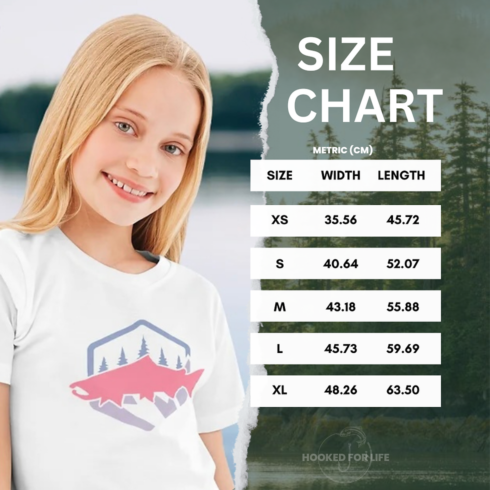 Thumbnail: Girl’s - Salmon Forest Shield Tee