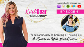 Heidi Easley: From Bankruptcy to Creating a Thriving Biz