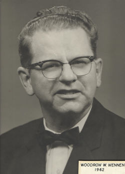 1962 Woodrow W. Wennen