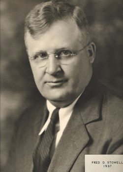1937 Fred D. Stowell