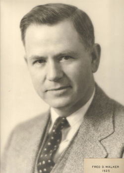 1925 Fred D. Walker