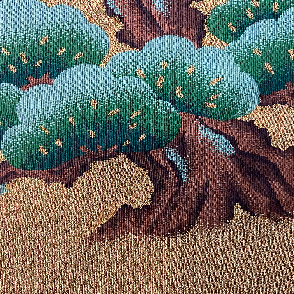 Thumbnail: HonTsudure Fukusa Ancient Pine 福砂-本綴-10