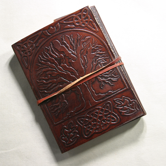 hand tooled leather cover