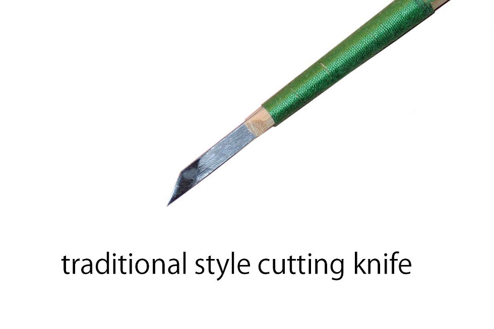 Thumbnail: traditional stencil carving knife