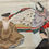 Thumbnail: Painted Fukusa Three Poets 福砂-手描-3