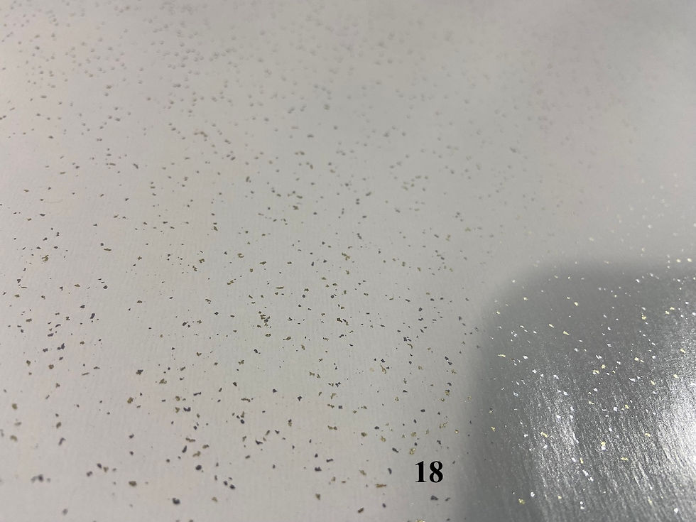 Thumbnail: G-018/19 Full Sheet - silver flecks on white