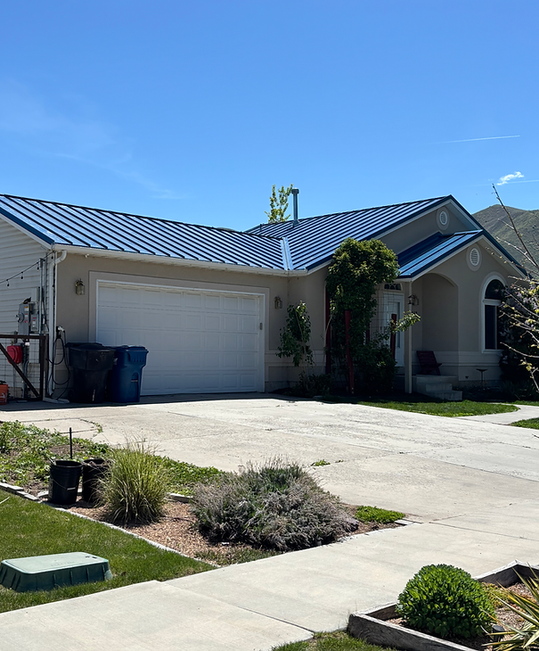 Metal roof