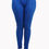 Thumbnail: Ethnic Girls Free Size Ink Blue Churidaar Legging