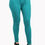 Thumbnail: Ethnic Girls Free Size Jade Green Churidaar Legging