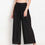 Thumbnail: Ethnic Girls Solid Black Rayon Palazzo