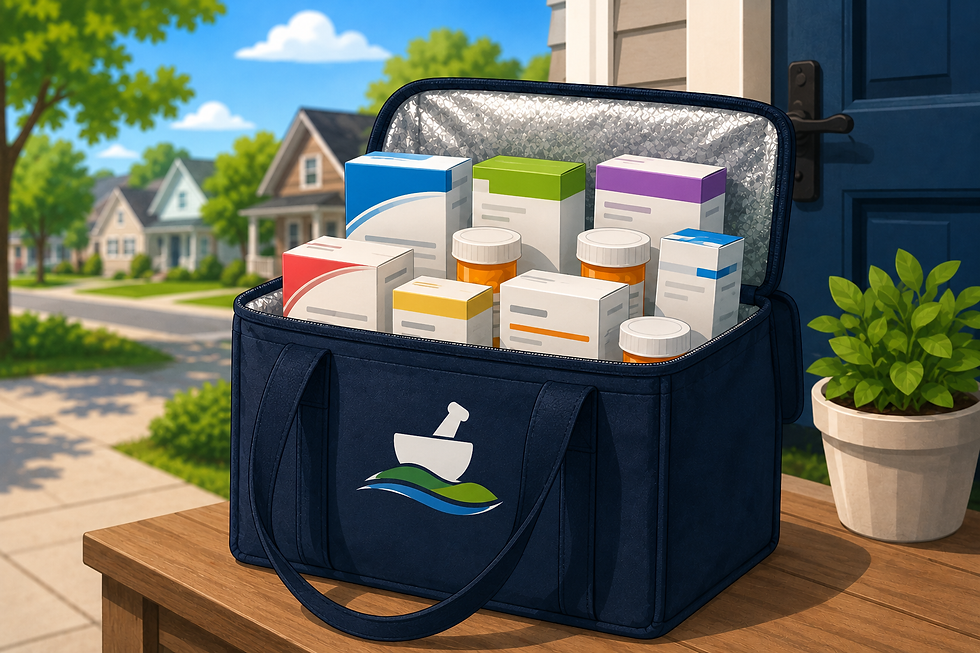 Refigerated items can be delivered if needed! Just call at 248-607-0205