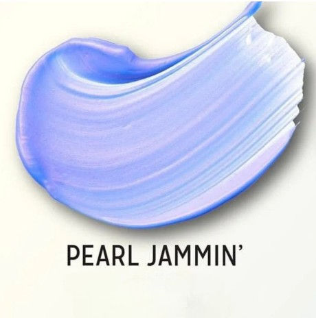 Metallic Pearl Jammin' lavender nail polish swatch