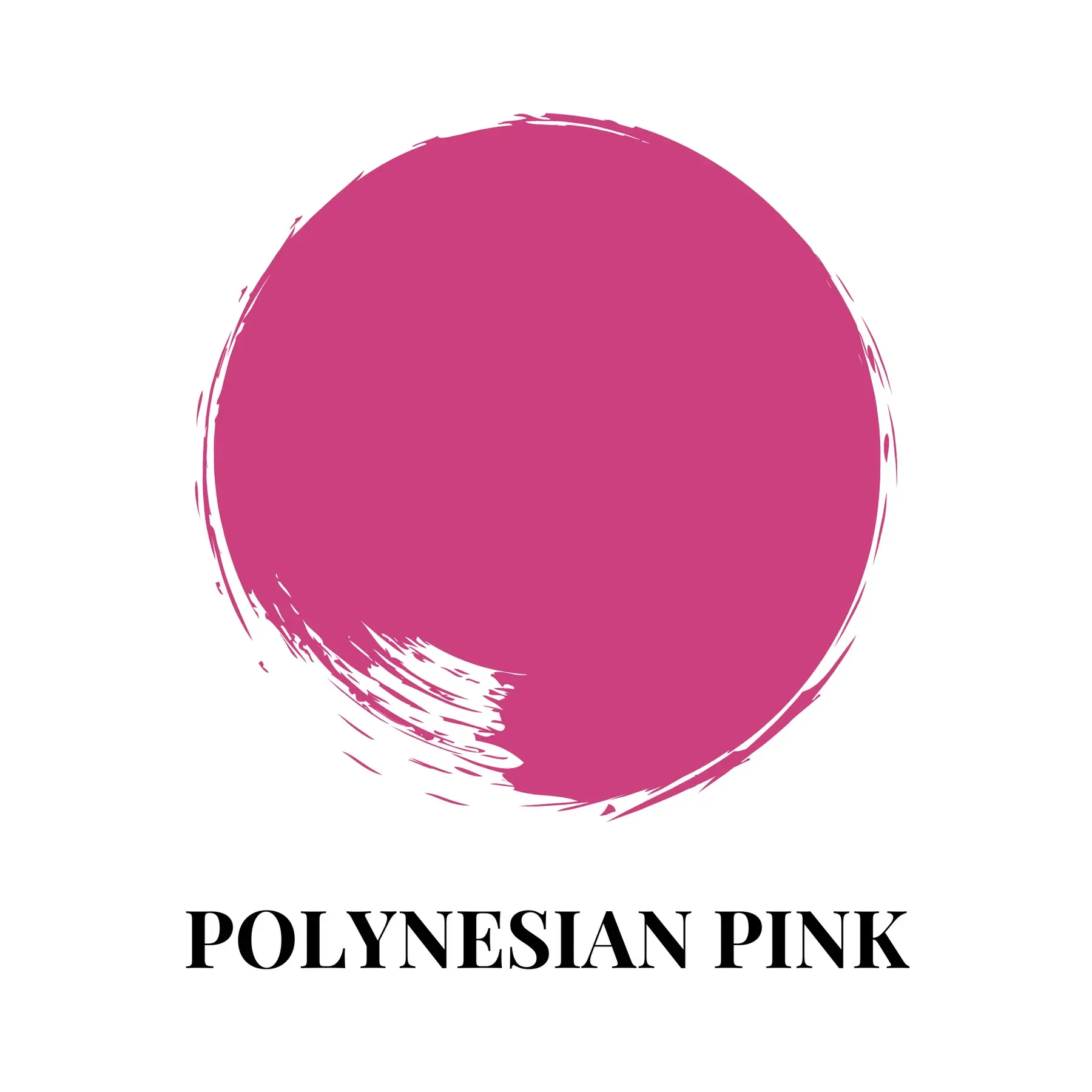 Polynesian Pink mineral paint color swatch