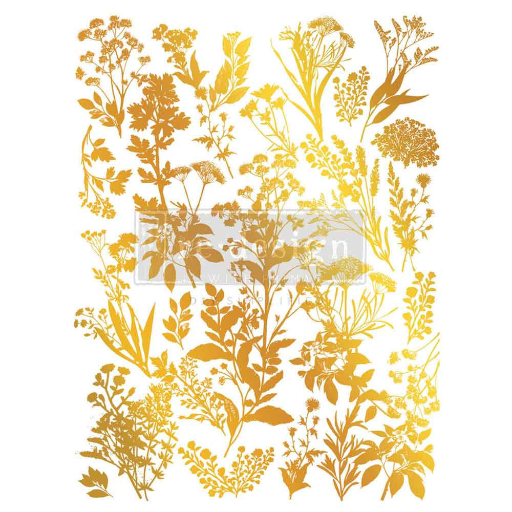 Luxe Foliage Decoupage Fiber paper