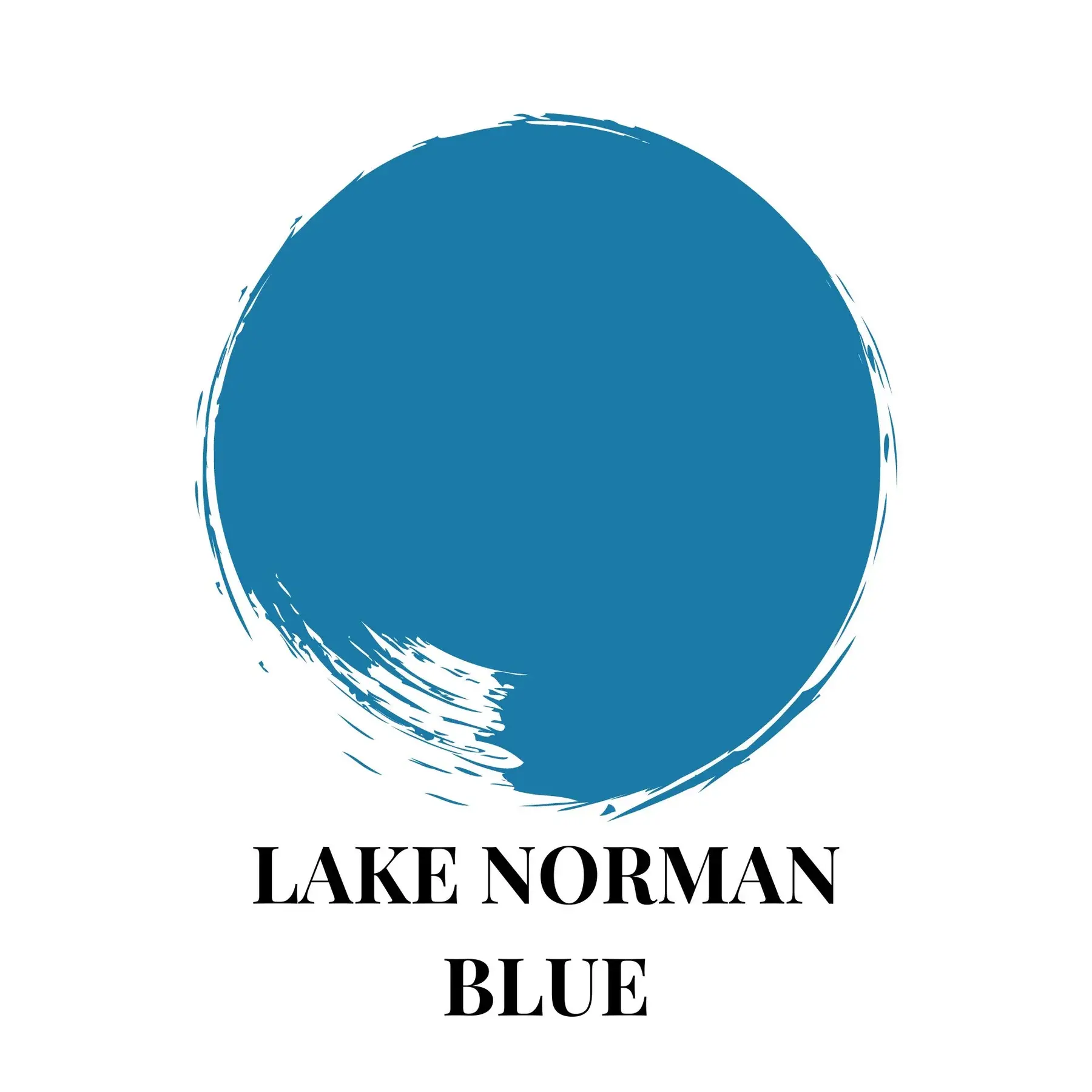 Mineral Paint Lake Norman Blue color swatch