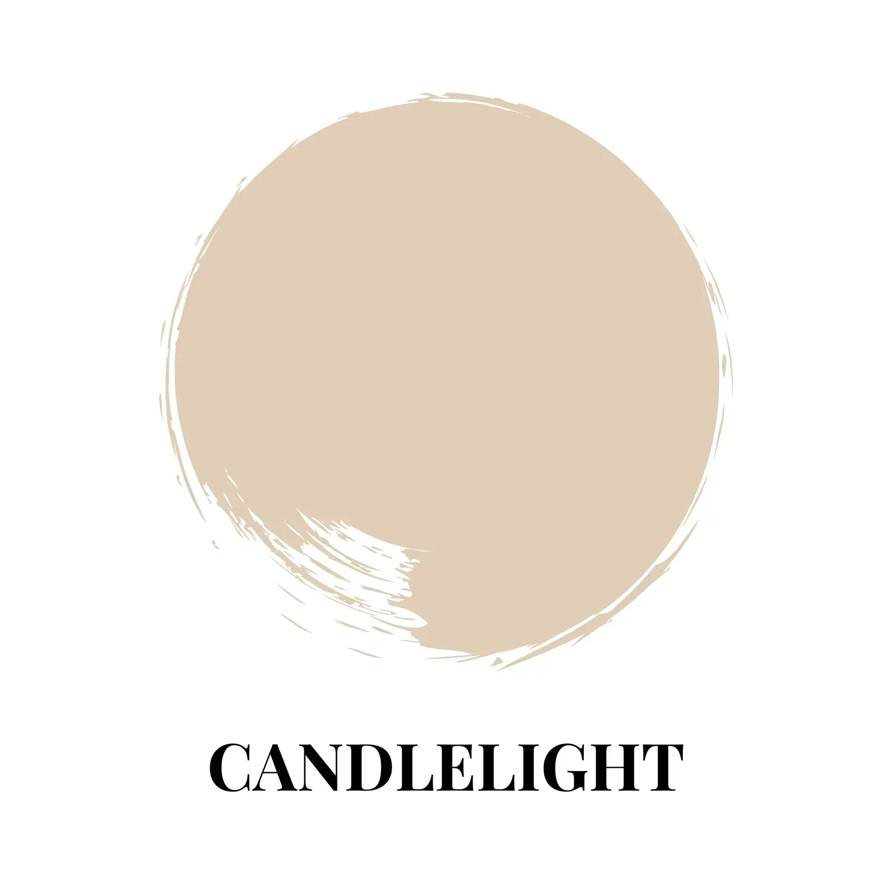 Mineral Paint Candlelight paint swatch