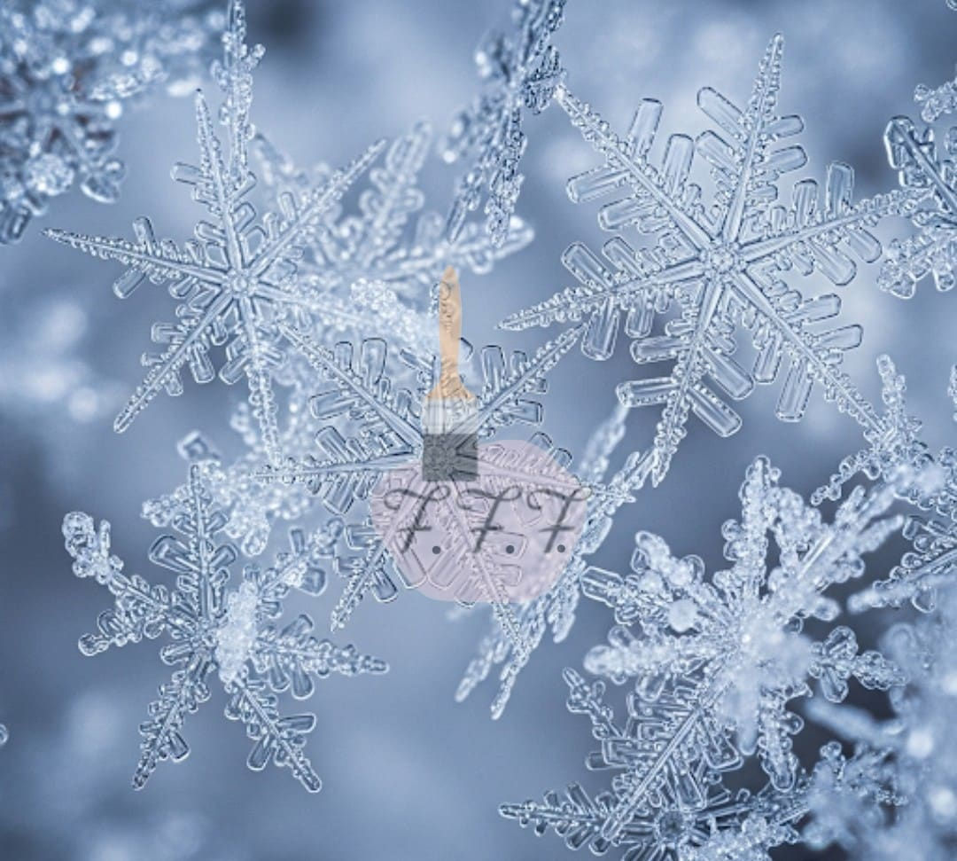 FFF Snowflakes Rice Paper