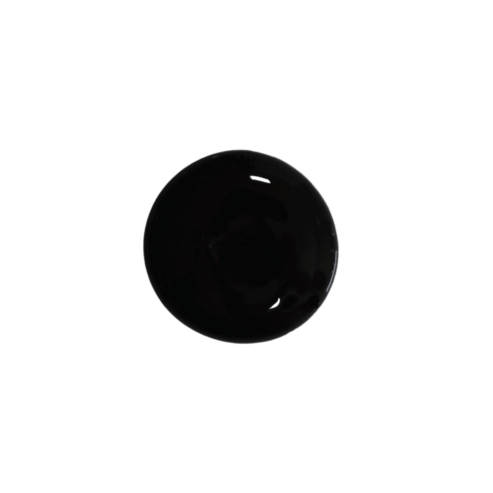 Pitch Black mineral paint sample showing deep matte finish.
