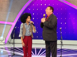 Programa Raul Gil • Little Michael