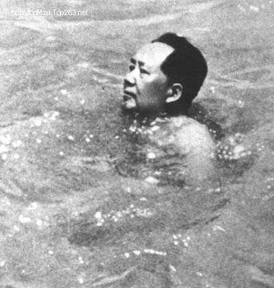 Khrushchev in water wings