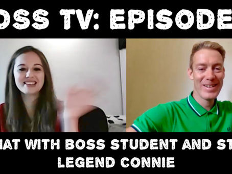 BOSS TV: Episode 7 - A Chat With BOSS Student and Staff Legend Connie