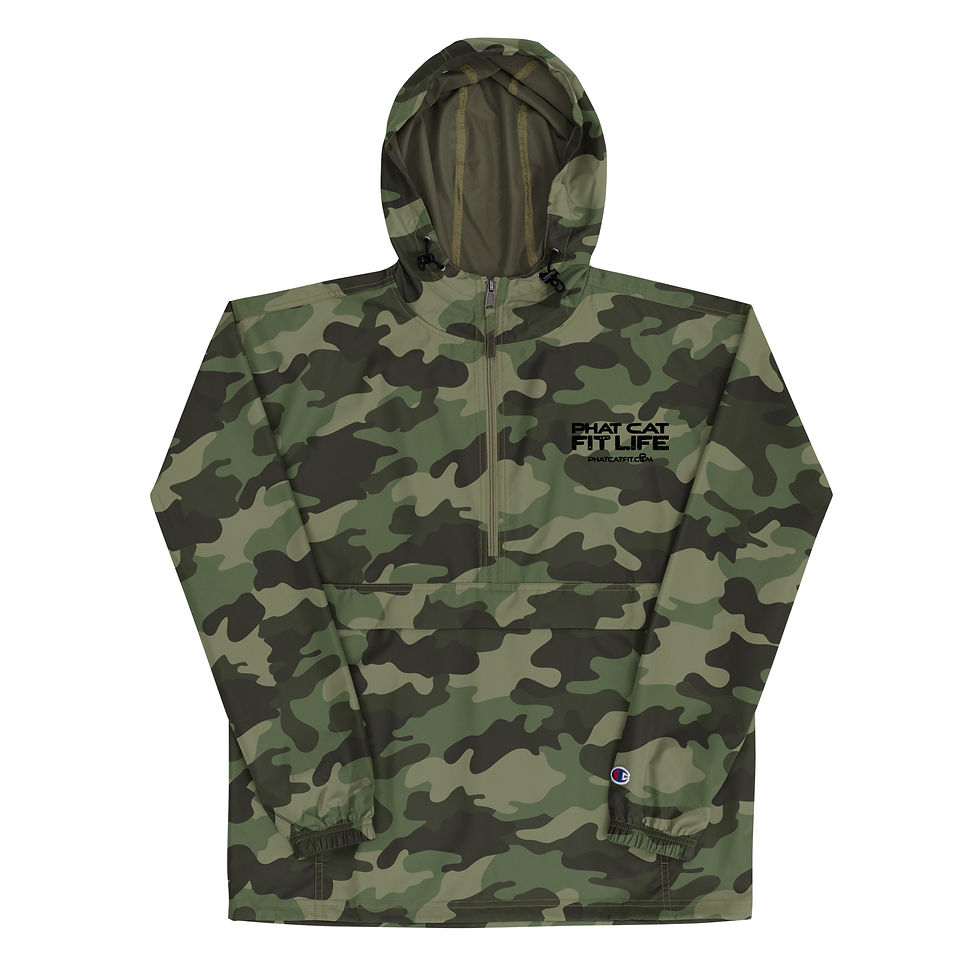 Thumbnail: Unisex Embroidered Champion Packable Jacket