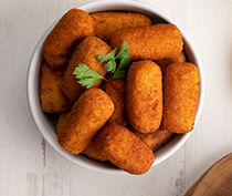 Bolinha de batata doce com quinoa